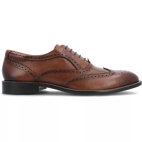 THOMAS & VINE Men\'s Garland Genuine Leather Oxford Dress Shoes